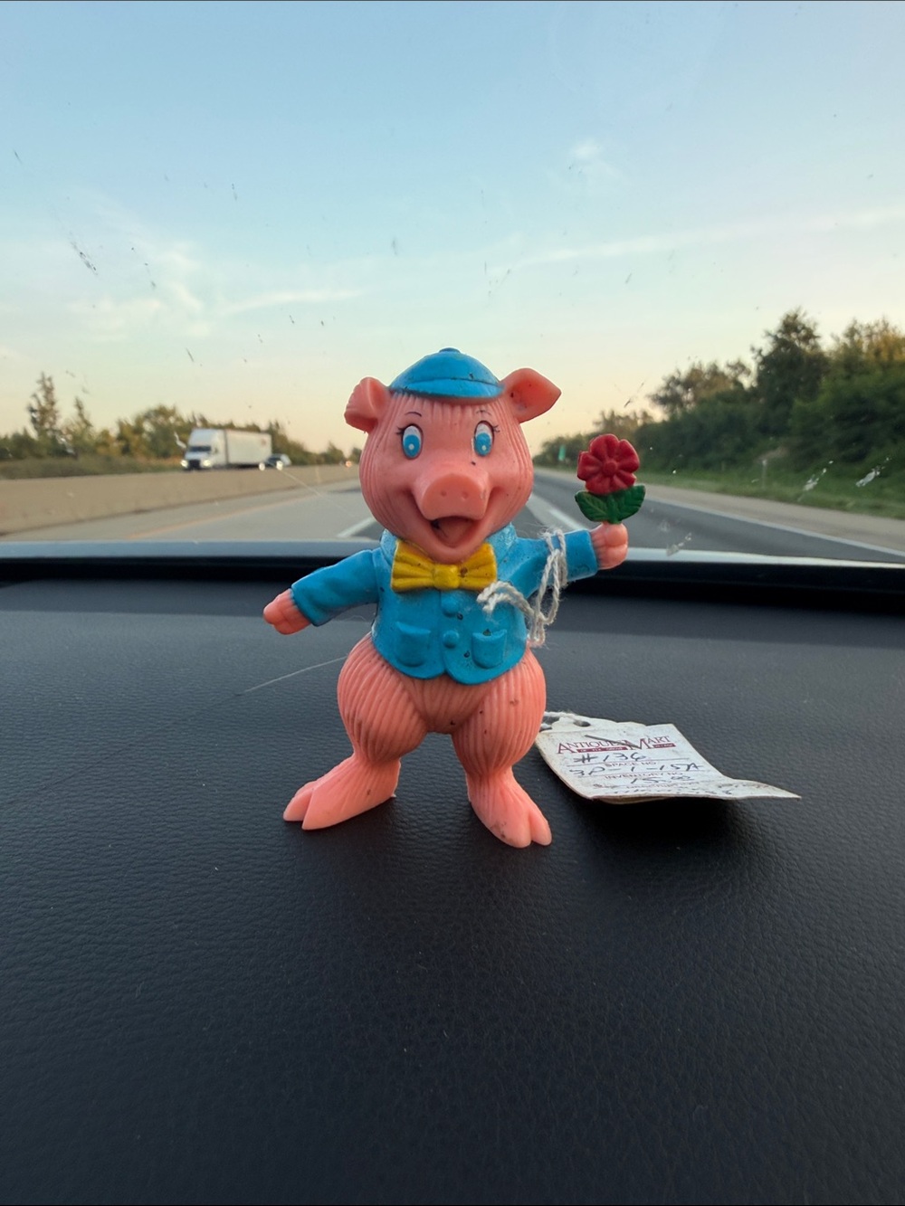 Vintage  HG Toys 1988 Fairy Tales PVC Rubber 80s 3 Little Pigs Figure